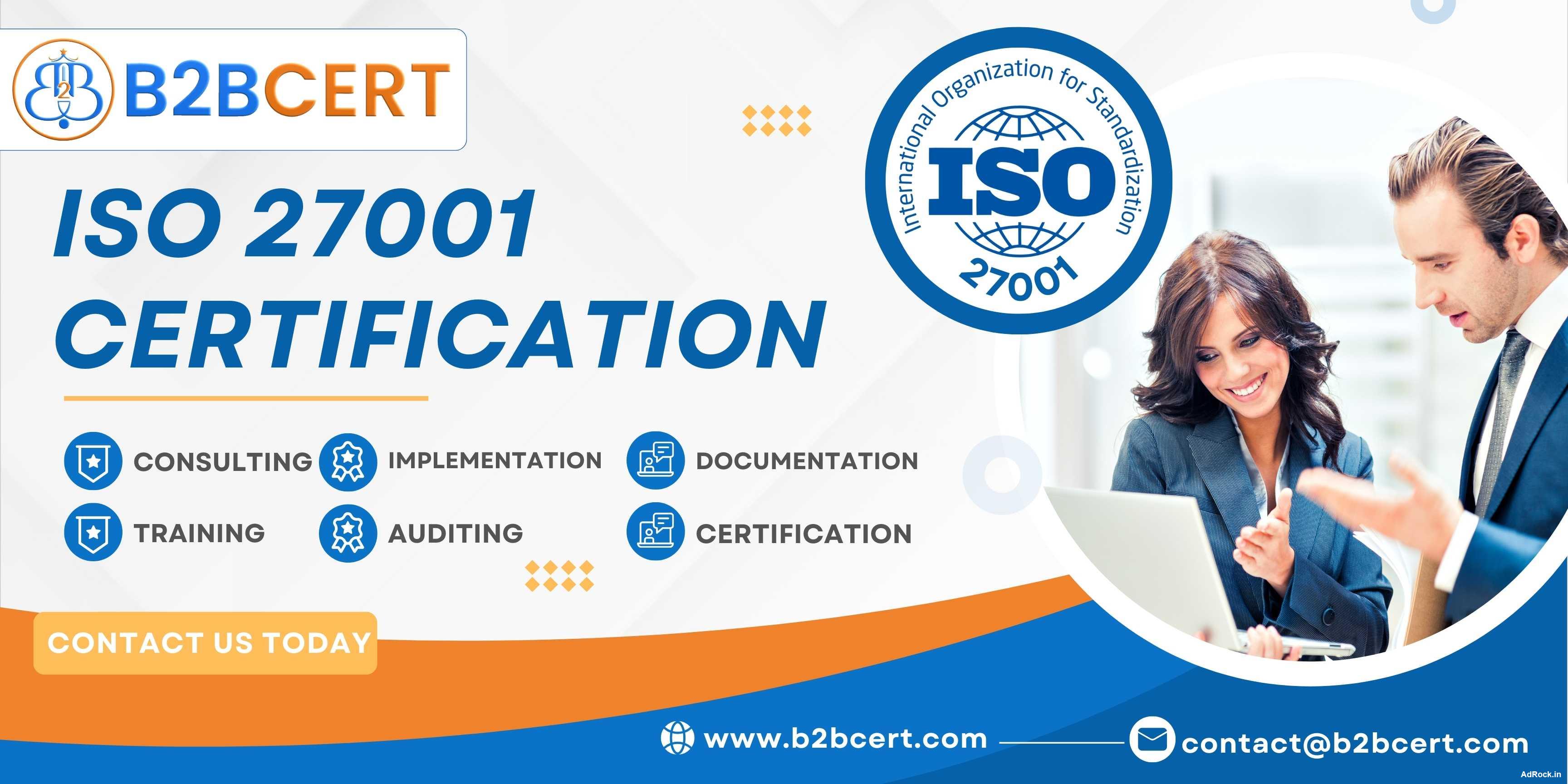 ISO 27001 certification in Bangalore