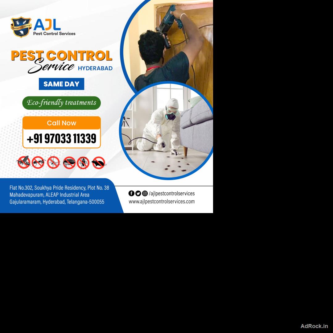 Best Pest Control Services in Hyderabad