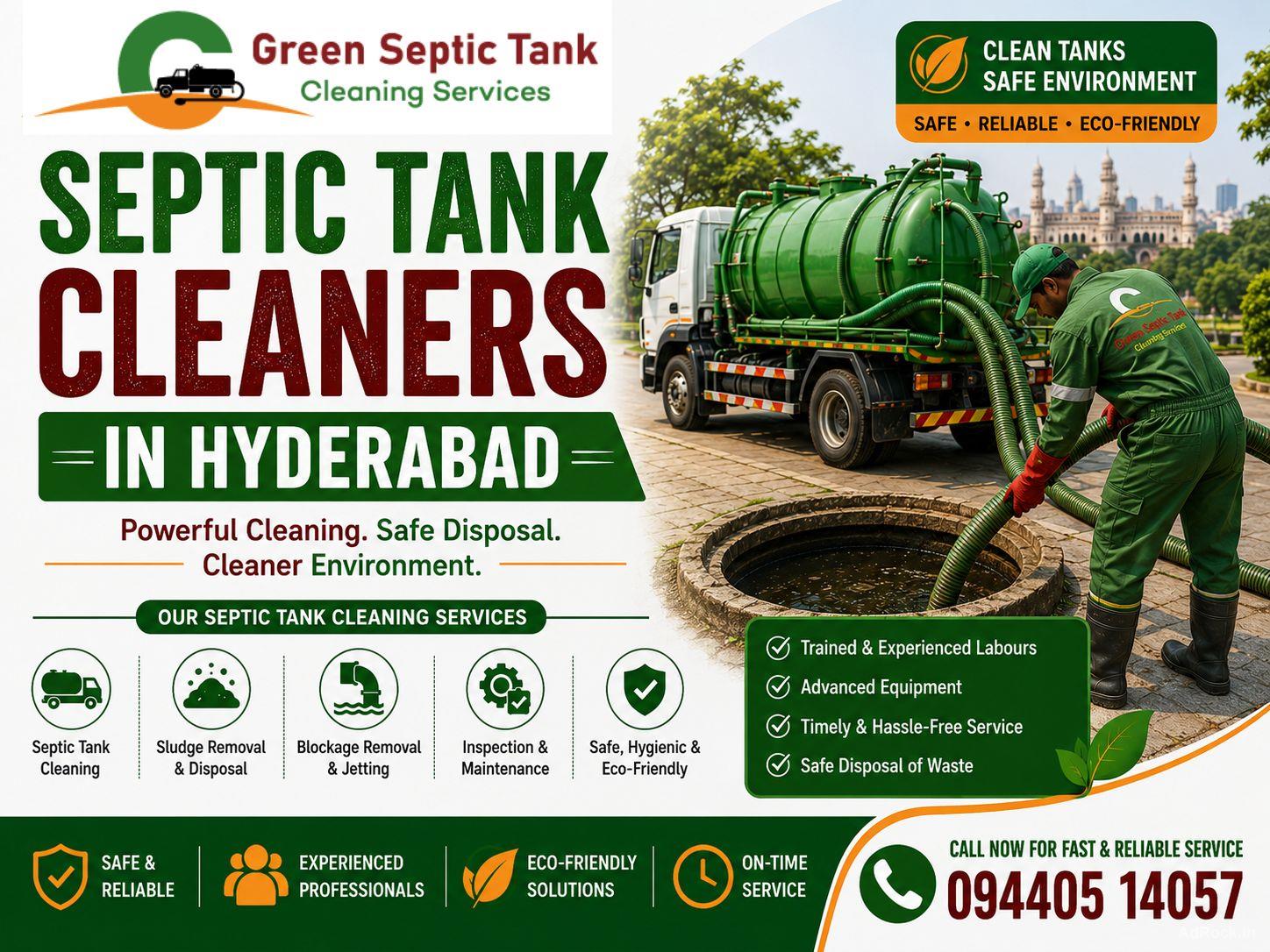 Septic Tank Cleaning Company Near Me in Hyderabad