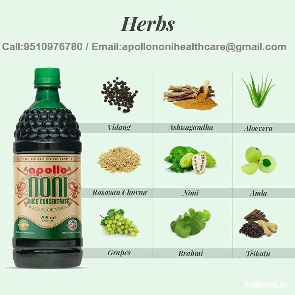 HEALTH BENEFITS OF APOLLO NONI JUICE