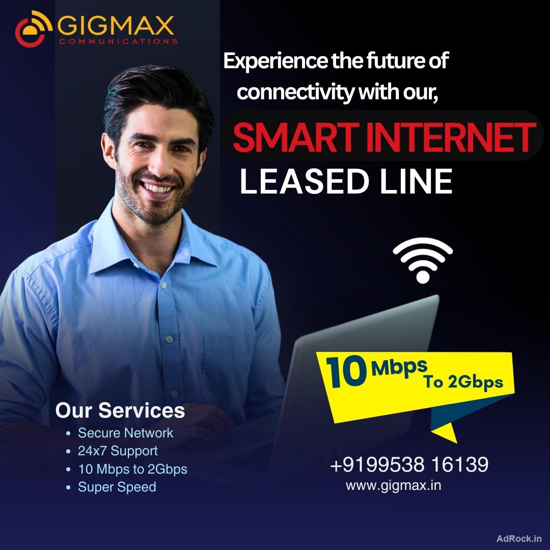 Reliable Internet Leased Line Service Provider in Noida – Gigmax