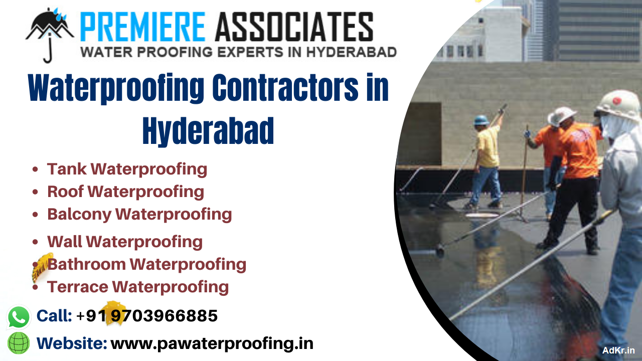 Waterproofing contractors in Hyderabad