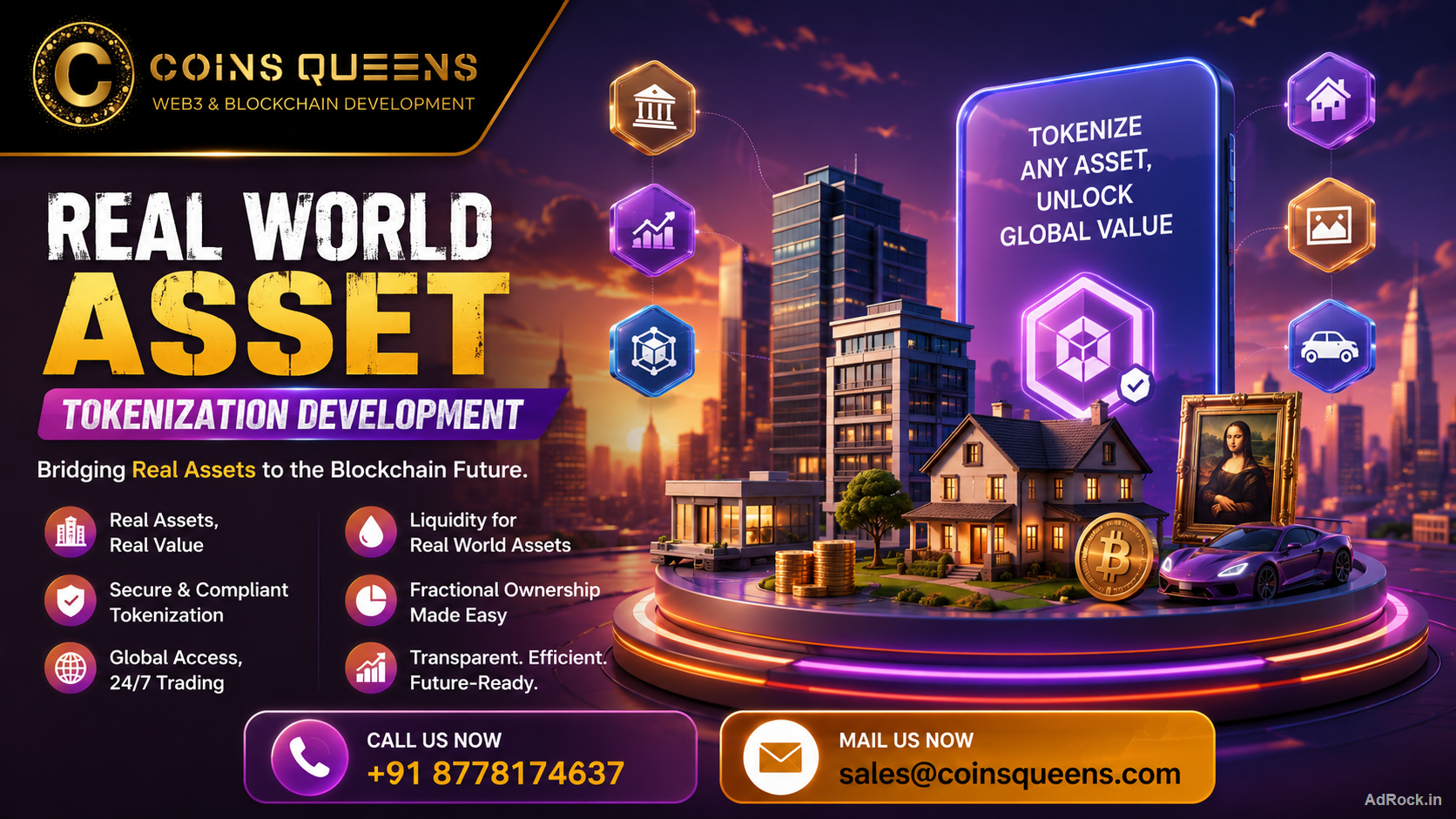 Real World Asset Tokenization Development – Premium Service Offer