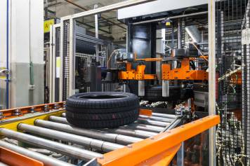 Tyre Conveyor Systems for Industrial Tyre Handling